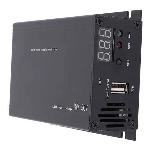 Boost MPPT Solar Charge Controller Easy to Install Boost MPPT Solar Panel Regulator for Electric Vehicle Boat
