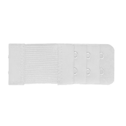 Maternity Strap Clip On Bra Extender Extension 2 Hooks Ladies Plus Size - White