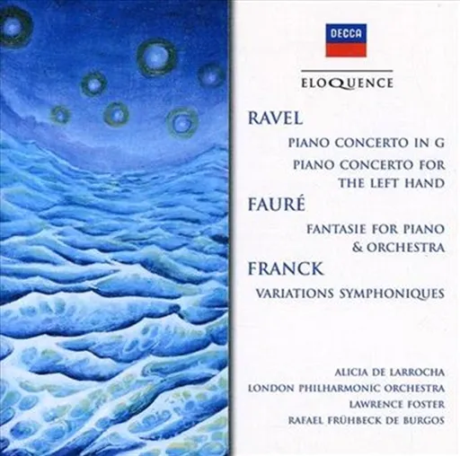 Piano Concerto Album Ravel G De Larrocha Alicia CD