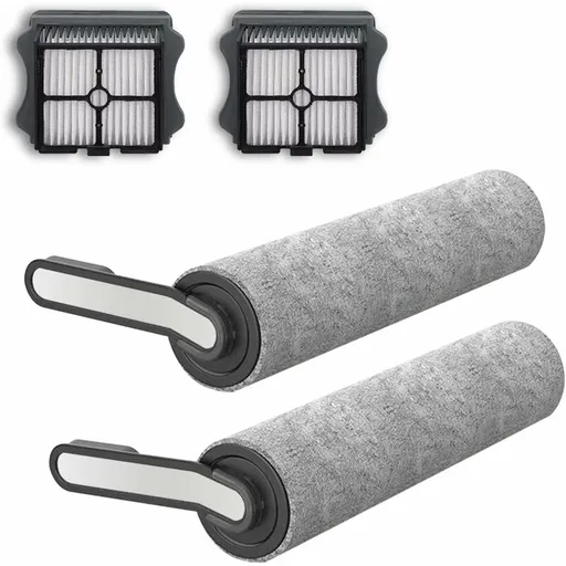 S5 2 Pack Brush ROllers & 2 Pack Hepa Filters For Tineco Floor One S5 Cordless Vacuum Cleaner