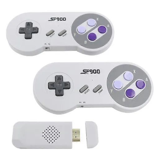 SF900 4700 Games Wireless Game Console Classic Video Gamepad HDMI Output Game Stick for TV