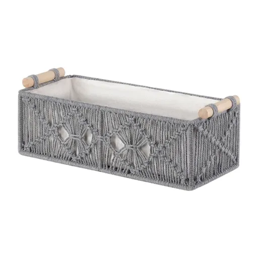Storage Basket, Boho Decor Toilet Paper Holder, Bohemian Beach Coastal Decor, Shelf Vanity Cabinet Bedroom Living Room Office Dorm