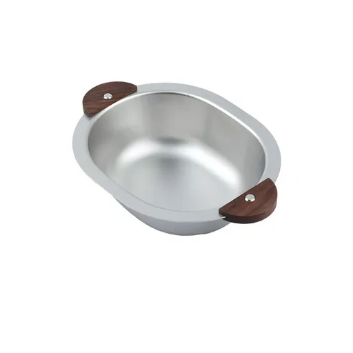 Stainless Steel Bowl - Camp Bowl with Handles, Serve Ramen Pasta Salad Soup Cereal Chips, Camping Dinnerware, Unbreakable
