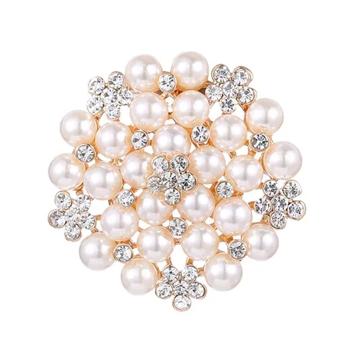 2pc Brooch Pin Badge Fashionable Charming Dress Scarves Shawl Clip Clothes Bags Decoration Jewelry Gift for Women Girls