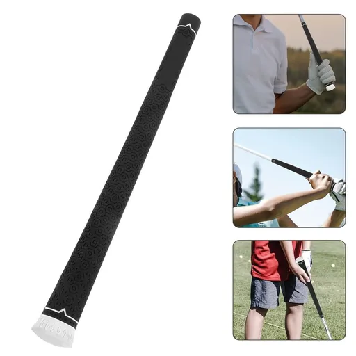 Portable Black Golf Grip for Golf Club with Non Slip Wear Resistant Feature