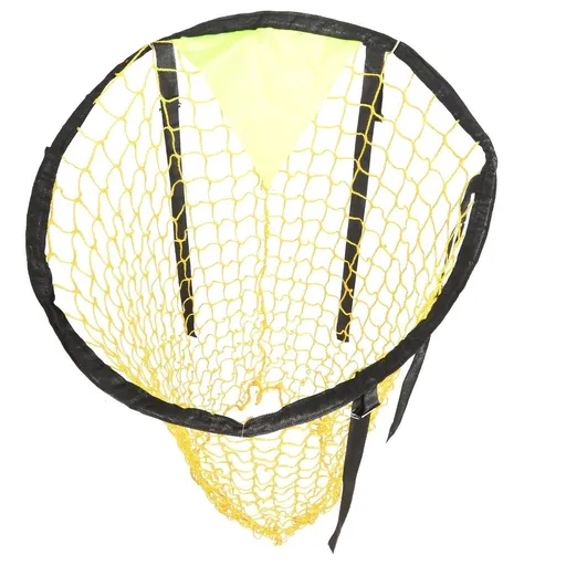 Yellow Lightweight Nylon Football Training Practice Net for Skill Improvement and Accuracy Enhancement