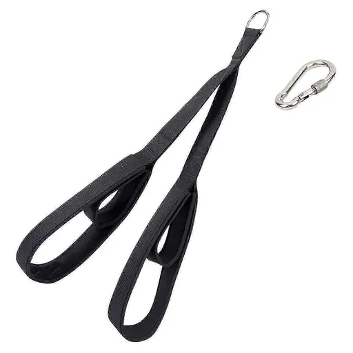 Workout tricep rope - pulley system accessory for strength training