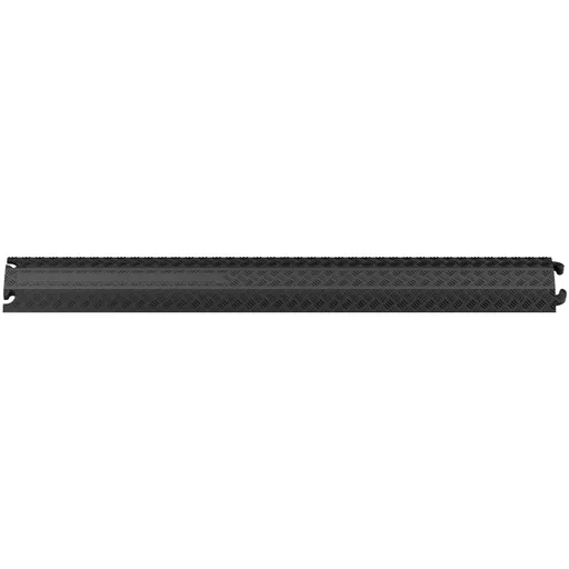 2 PCs Drop Over Cable Cover Ramp, 907 kg/axle Load Capacity, Heavy Duty Cable Hose Protector Ramp, Floor Cord Cover for High Walking Traffic Areas Indoor Outdoor Home Office Warehouse School