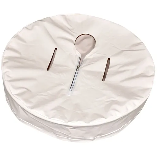 Portable Folding PVC Bathtub Cover with Insulation for Adults, Foldable Soaking Tub Drain Protector
