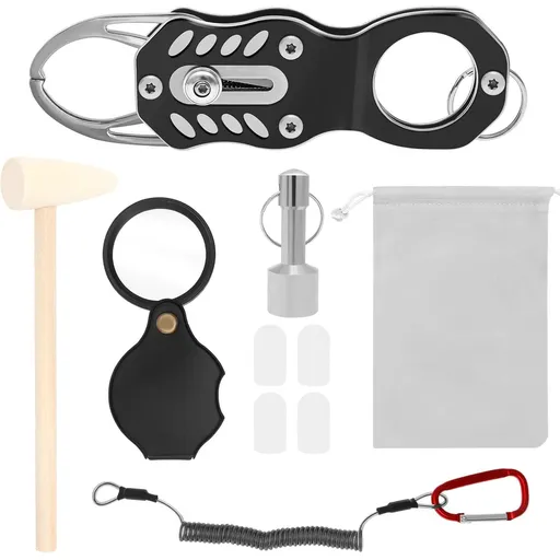The Pocket Coin Tester Kit, Gold & Silver Coin Testing- Coin Validation via Ping Resonance Testing and Size Comparison, Portable Convenience & Technical Specifications Style.