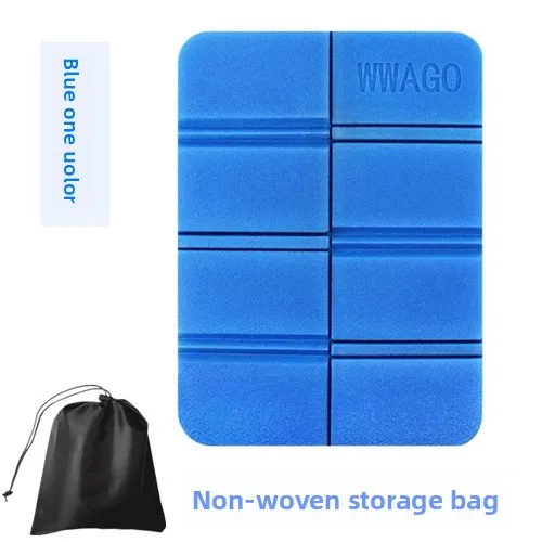 5 Pack Portable Folding Foam Seat Pads Waterproof Blue for Beach Camping Hiking Outdoor Activities