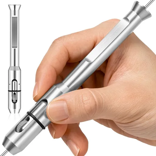 Pen Finger Feeder Welding Rod Holder Feed Pencil Filler for 1/32" to 1/8" Wires Smooth Welding Tool Welder Accessories