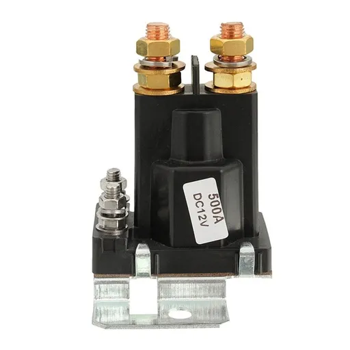 4 Terminals Starter Relays Solenoid Auto Start Contactor Double Battery Isolator 12V 500A Suitable for Battery Isolation
