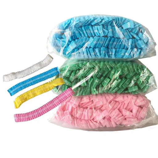 Shower cap, disposable shower cap, thick transparent shower cap, barber baking cap, waterproof cap（500 pcs）