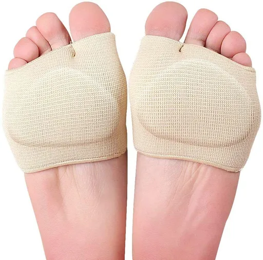 Metatarsal Pads for Women and Men (1 Pairs) , Soft Gel Inside, Help Metatarsalgia, Diabetic Feet (Men 6.5-9.5, Women 7.5-10.5)