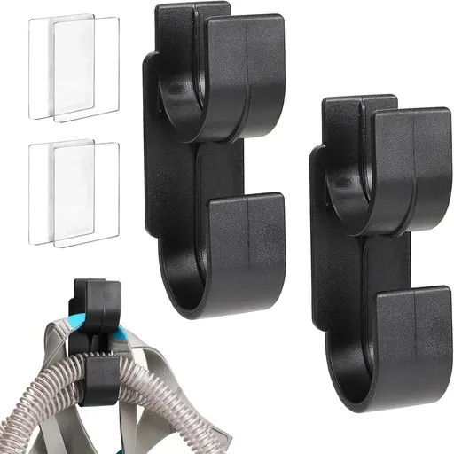 CPAP Hose Holder CPAP Mask Hanger Hook 2PCS CPAP Tubing Hanger Hose Organizer for Breathing Machine