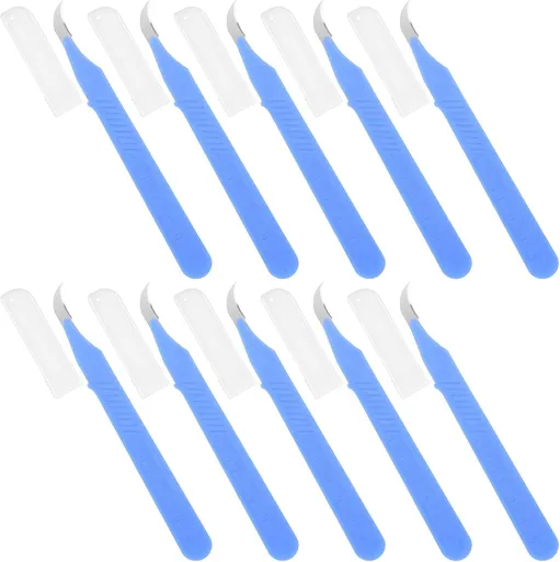10 Pcs Seam Ripper for Sewing,Stitch Remover Razor with Protective Case and Anti-Slip Handle Light Thread Ripper Tool for Sewing Crafting Embroidery Sewing Accessory&Supply
