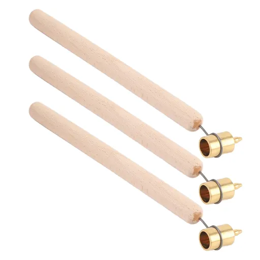 Fine Line Painting Pen 0.3mm Tip Copper Wood Fluid Writer Paint Applicator Pen for Fabric Wood Metal Canvas
