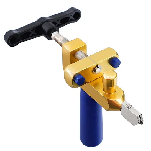 Glass Cutter, Portable Multifunctional Tile Opener Ceramic Cutting Making Tools for Tiles/Mirror/Stained Glass,Utility Knife