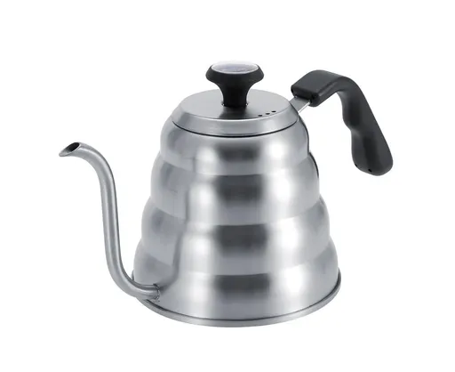 Stainless Steel Pour Over Kettle Gooseneck Spout Built-in Thermometer 1.2L