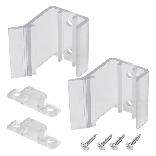 RV Sliding Mirrored Door Latch H527 Universal Mirror Closet Replacement 4 Pack