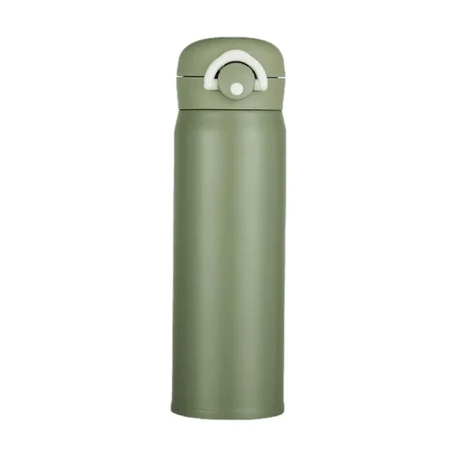 12oz Coffee Mug With Handle, Stainless Steel Insulated Travel Tumblers With Sliding Lid, Double Wall Vacuum Camping Cup for Hot & Cold Drinks Tea