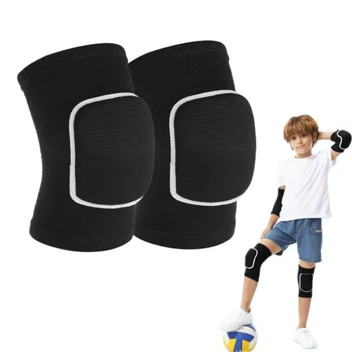 Elbow Pads Thicken Sponge Pad Black Breathable Protective Fitness Arm Support 2 Piece