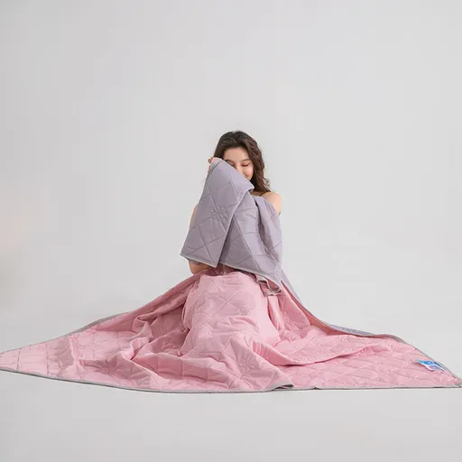 Christmas gifts for loved ones Aussie Summer Cooling Quilt – 4 Sizes, Breathable, Lightweight & Skin-Friendly for Refreshing Sleep All Season(pink,150cm*200cm)