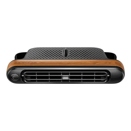 Car Seat Fan with USB Charging-Wood Grain