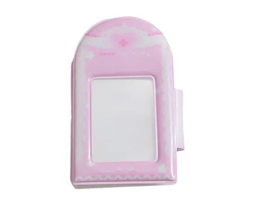 Photo Album Large Capacity Waterproof Insert Type PVC 3 Inch 40 Pages Picture Album Card Storage Binder Friends Gift - Pink