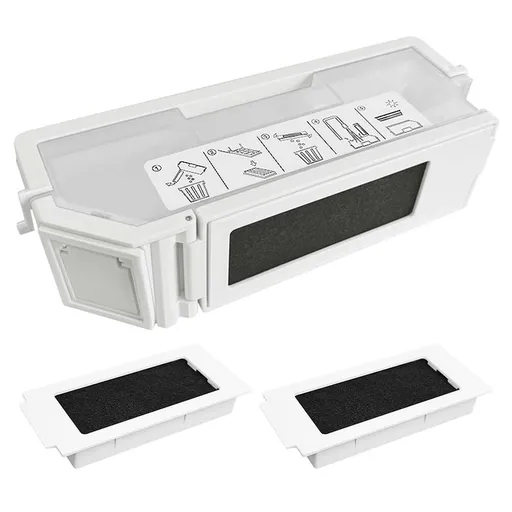 Efficient Dust Collection Dustbin with Filter Compatible with For Ecovacs T30 PRO For OMNI T30 and T30S Robot Vacuums