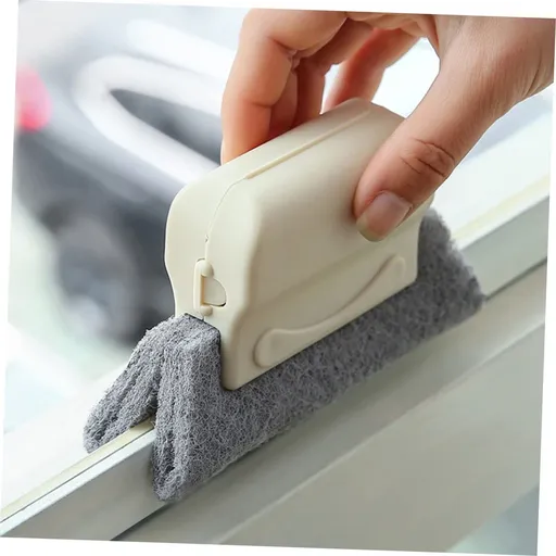 2pcs Clean Brush Window Cleaner Tools Kitchen Brush Small Brush Tools Dust Cleaning Brush Crevice Gap Cleaning Brush Door