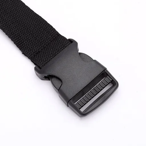 10-Pack Adjustable Black Travel Luggage Straps, Baggage Packing Belts to Secure Suitcases and Bags
