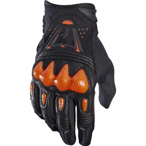 Fisd Bicycle Gloves Nylon Off Road Sport Long Style Orange flog XL