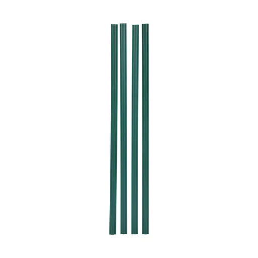 Bottom Locking Privacy Slats, Double-Wall Vertical Bottom-Locking Slats with Wings for Chain-Link Fence, High-Density HDPE Chain Link Slats Ideally Fit 1.2 m High Fence for Garden Farm(Green)