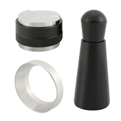 51mm Espresso Tool Kit: Dosing Funnel, Coffee Distributor, WDT Tool, Tamper Leveler
