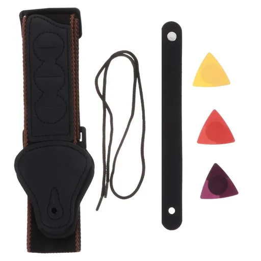1Set Fashion Guitar Shoulder Strap Reduce Shoulder Pressure for Guitar Performance
