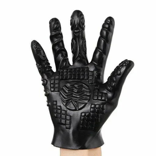 House Of Dasein Bdsm Sex Gloves Massage Masturbator Erotic Bondage Kink Fetish Restraint - Black