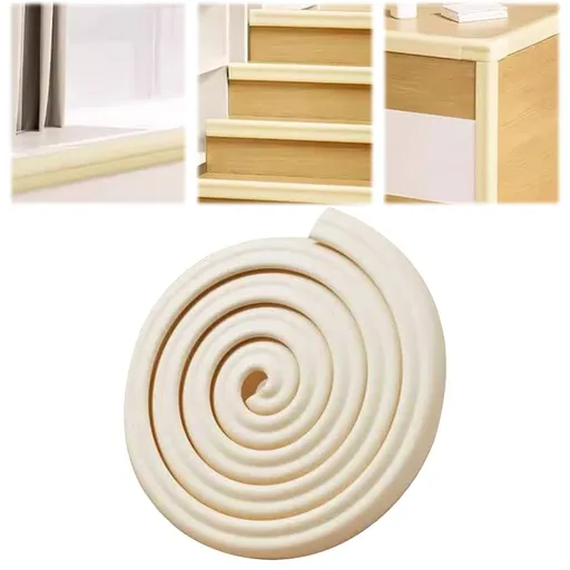 Extra Thick Soft Desk Edge Protector Strip, Wide Cushion Guard for Metal Desk & Counter Corners