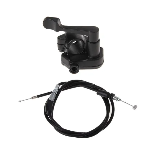 Throttle Lever Thumb Controller Accelerator Cable Assembly 7/8 Inch Black
