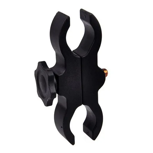 2 pack Universal Quick Release Gun Scope Sight Flashlight Torch Clip Holder Clamp Mount Fits Multiple Scope Size（Excluding flashlight）