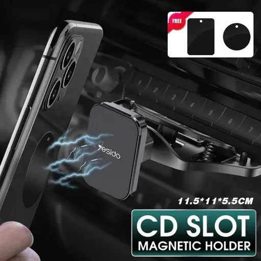 Universal Car CD Slot Phone Mount Holder Stand for Navigation and Mobile Devices