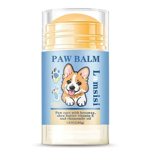 Paw Balm For Dogs Paw Balm For Cats Dog Paw Protector Pet Paw Care Cracked Paw - White - Size Three