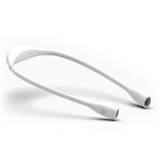 Neck Reading Light LED Book Light for Reading in Bed with Stepless Dimming, 3 Colors, Bendable Arms