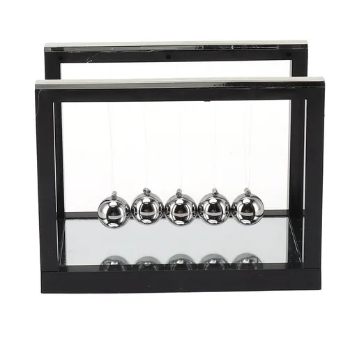 Newton Cradle Balance Balls Stainless Steel Balance Balls Bottom Mirror Stress Reliefswing Balls Desktop Decoration Toy
