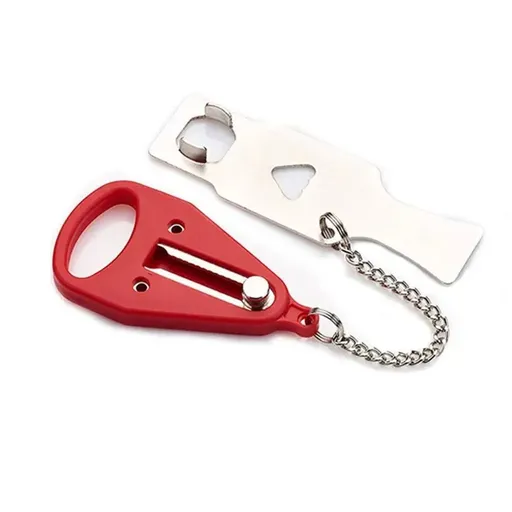 Portable Door Lock,Hotel Room Door Lock Provide Extra Privacy and Security, Metal Door Lock Suitable for Home, Hotel, Apartment