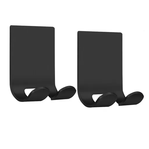 2 PCS Waterproof Razor Holder Shaver Hook for Shower,Self Adhesive Hooks Stainless Steel Heavy Duty Storage Hook
