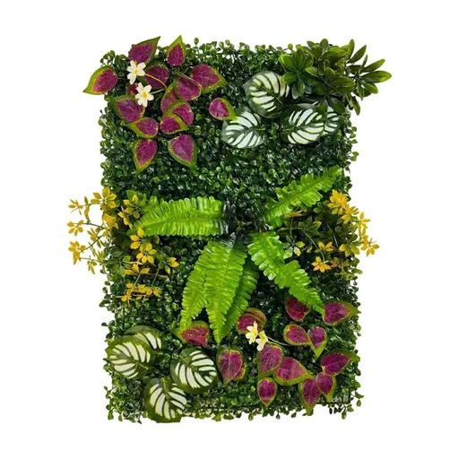 Lifelike Foliage, Artificial Hedge Fence, Dense Leaves for Seclusion and Privacy, Ideal for Balconies, Patios, and Gardens, Perfect for Homeowners and Renters