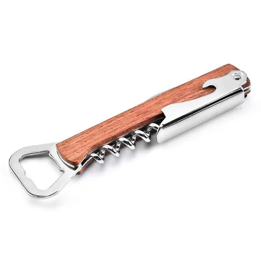 Wine Opener - Professional Corkscrews for Wine Bottles w/Foil Cutter and Cap Remover - Manual Wine Key