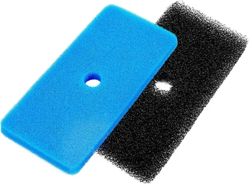 Replacement Pond Filter Pads Compatible with TotalPond 52231 and 52229 Pond Filter Box Sponge Filter Media Pad for Outdoor Koi Fish (2pcs)